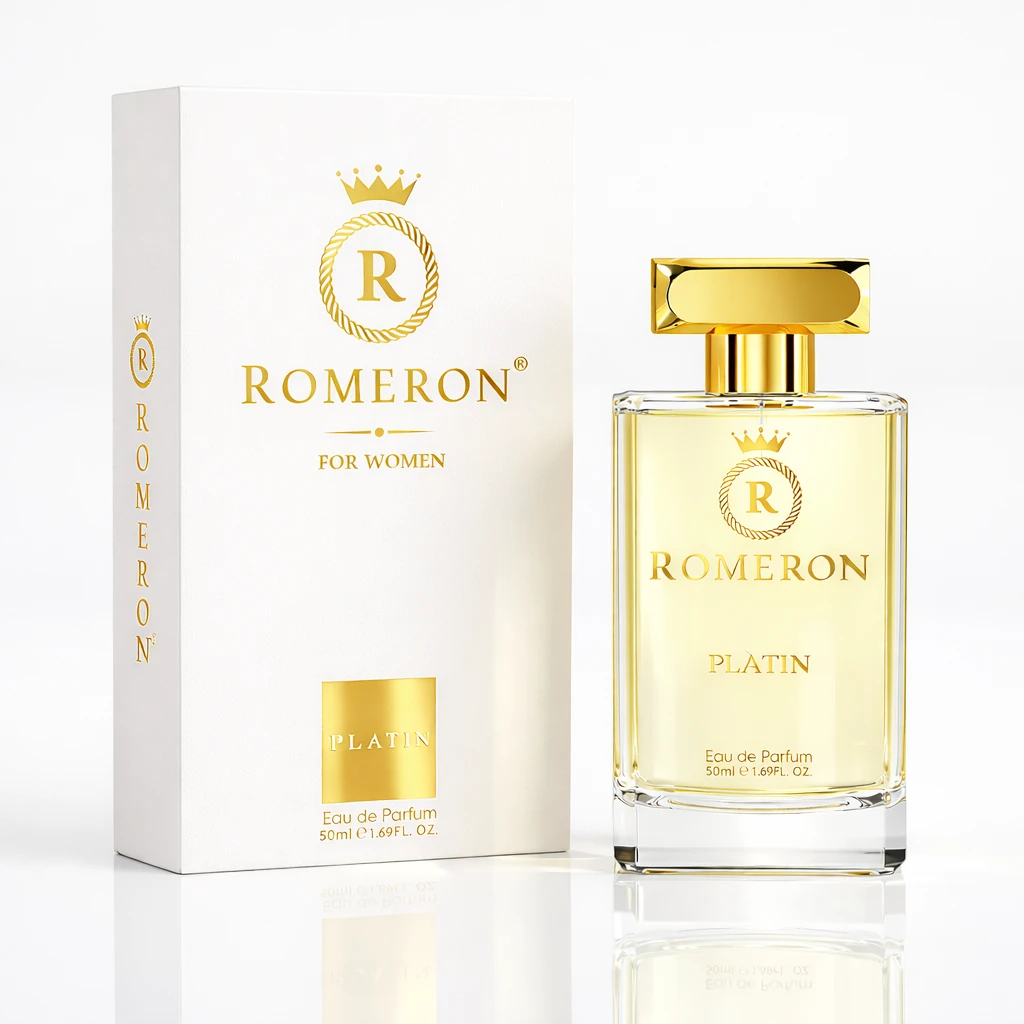 Dámsky parfum Romeron Platin s bielou krabičkou